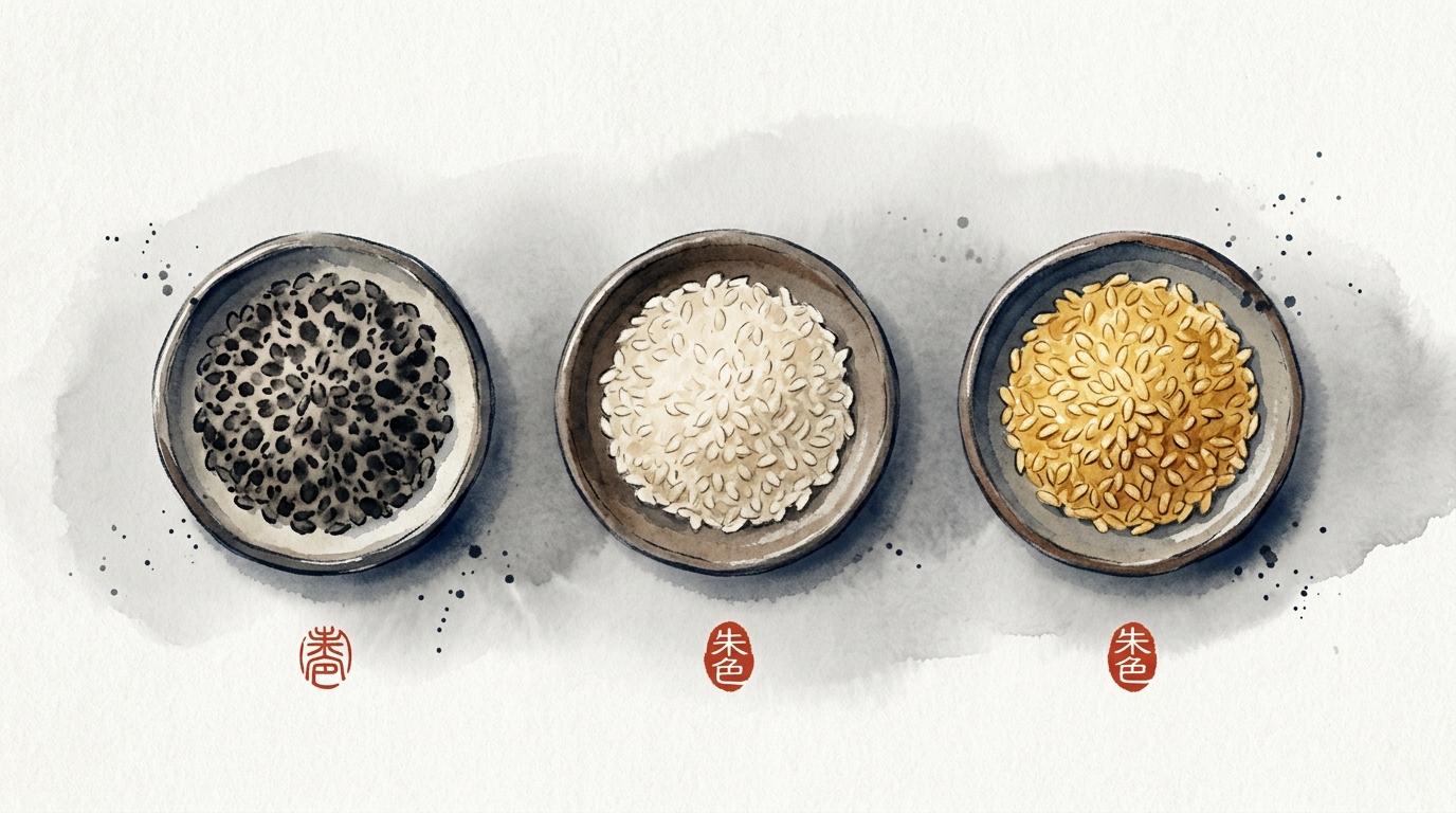 麹3種類の比較図